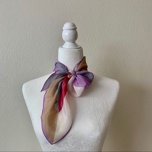 Pastel Square Scarf Anne Klein